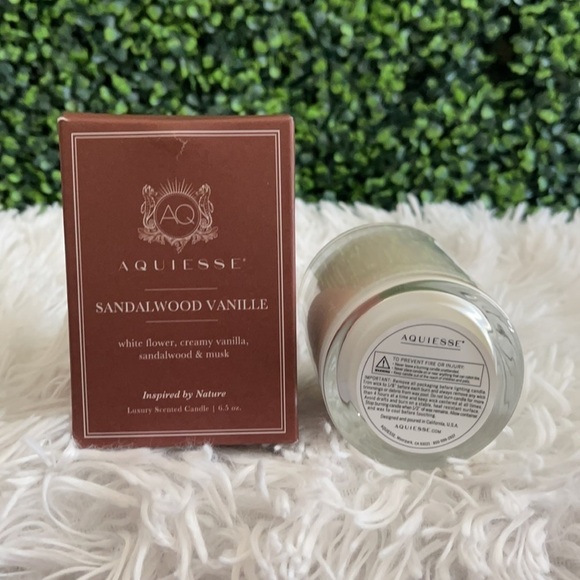 AQUIESSE Scented Candle - Sandalwood Vanille - Picture 3 of 5